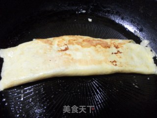 苹果奶酪鸡蛋饼的做法步骤：8
