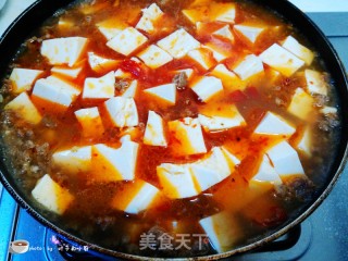 红烧肉末豆腐的做法步骤：8