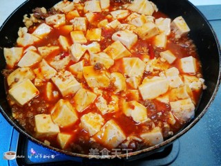 红烧肉末豆腐的做法步骤：9