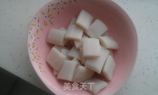 外酥里嫩~不粘口的改良版炒年糕！的做法步骤：1