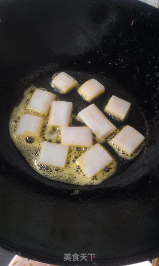 外酥里嫩~不粘口的改良版炒年糕！的做法步骤：2