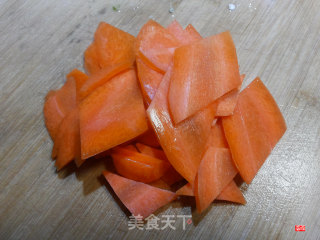 双椒山药的做法步骤：1