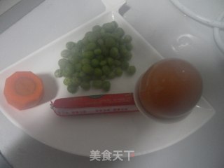 鸡蛋米饭饼的做法步骤：1