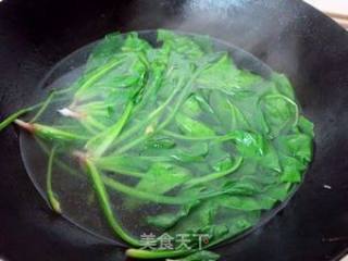蛋花菠菜粥的做法步骤：3