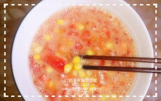 27的烹饪日记——玉米番茄炒蛋的做法步骤：2