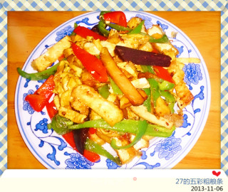 27的烹饪日记——五色杂粮条的做法步骤：6