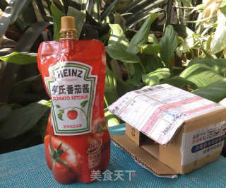 番茄酱奶酪花式面包的做法步骤：1