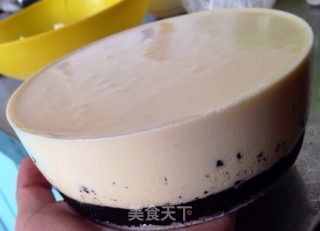 奥利奥酸奶冻乳酪蛋糕的做法步骤：3