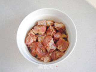 【排骨蒸豌豆】--- 从小吃到大的家乡菜的做法步骤：4