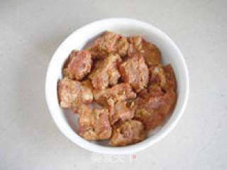 【排骨蒸豌豆】--- 从小吃到大的家乡菜的做法步骤：7