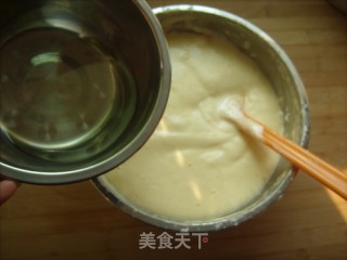 戚风海绵蛋糕的做法步骤：5