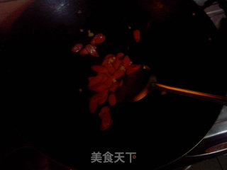 不一样的囗感～～火腿炒意大利面的做法步骤：8