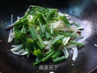 香葱炒苤蓝的做法步骤：6