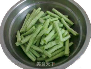 好消化的豆角面的做法步骤：1
