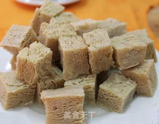 红烧冻豆腐的做法步骤：1