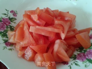 茄汁花菜——低油版的做法步骤：1