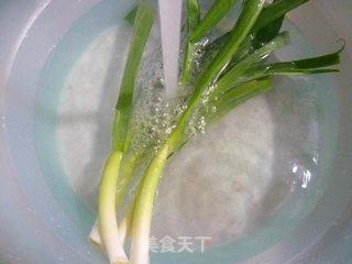大蒜炒山药的做法步骤：2