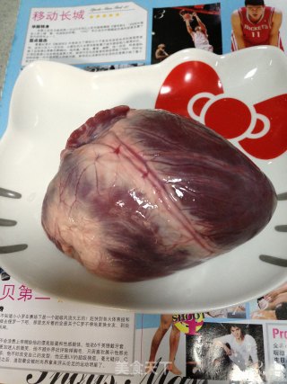 猪心排骨汤的做法步骤：1
