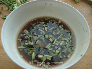 凉拌蕨根粉的做法步骤：2