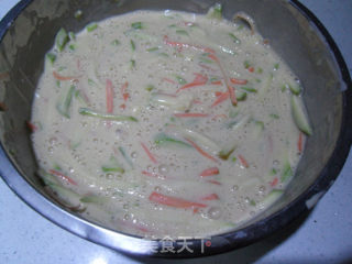 西葫芦煎饼的做法步骤：4