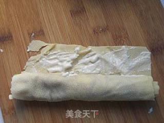 蒸腐皮肉卷的做法步骤：6