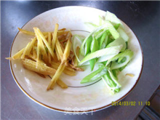 肉片炒白菜的做法步骤：4