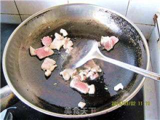 肉片炒白菜的做法步骤：5