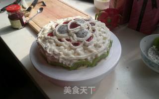 生日蛋糕的做法步骤：11