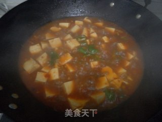 麻婆豆腐的做法步骤：12