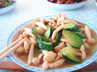 素炒白玉菇的做法步骤：5