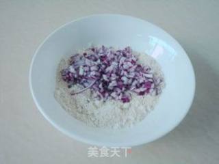 洋葱燕麦饼的做法步骤：4