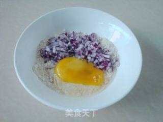 洋葱燕麦饼的做法步骤：5