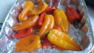烤甜椒的做法步骤：4