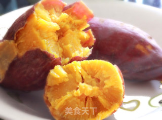 微波炉——烤红薯的做法步骤：3