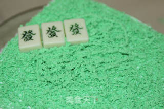 麻将蛋糕——送给爱打麻将的他（她）吧的做法步骤：8