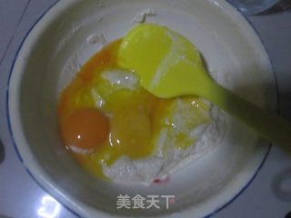 巧克力酱夹心豆浆蛋糕的做法步骤：6