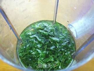艾草黑芝麻汤圆的做法步骤：2
