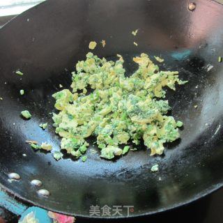 排菜煎蛋的做法步骤：8
