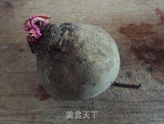 紫菜头炒肉丝的做法步骤：1