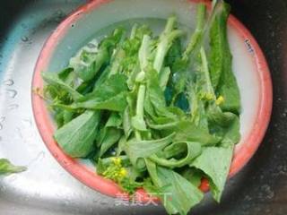 洋芋菜苔汤的做法步骤：1