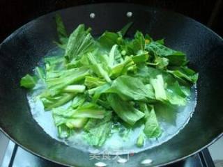 洋芋菜苔汤的做法步骤：7