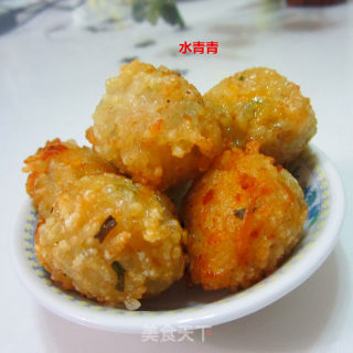 炸珍珠丸子的做法步骤：12
