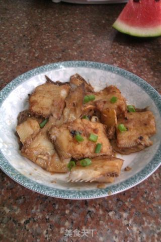 红烧龙舌鱼的做法步骤：7