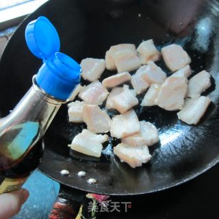 鱼香酸辣肉的做法步骤：4
