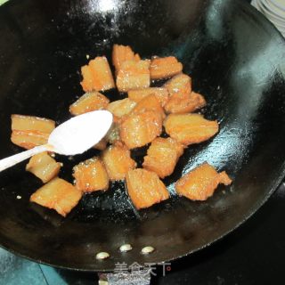 鱼香酸辣肉的做法步骤：5