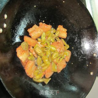 鱼香酸辣肉的做法步骤：6