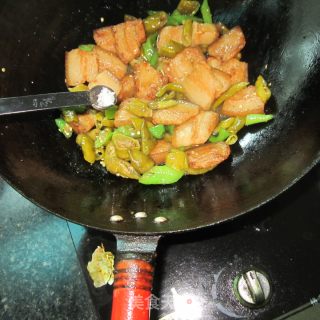 鱼香酸辣肉的做法步骤：10