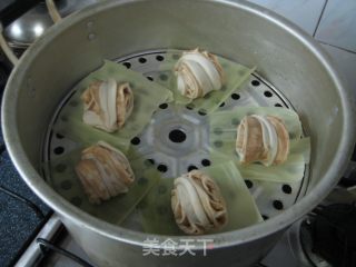 麻酱花卷的做法步骤：9