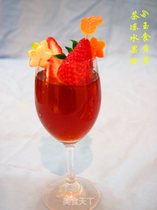 茶冻水果杯——草莓时光1的做法步骤：11