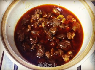 小番茄虎皮蛋烧牛腩的做法步骤：10